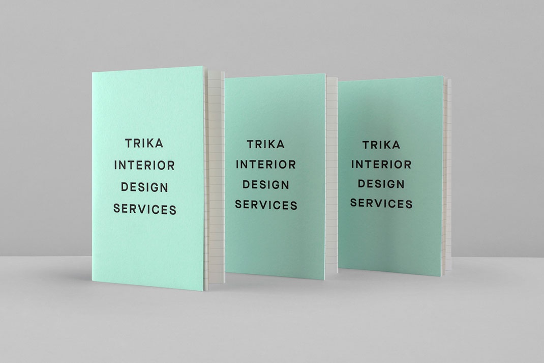 Trika室內(nèi)設(shè)計公司logo以及VI設(shè)計欣賞 室內(nèi)設(shè)計公司VI設(shè)計